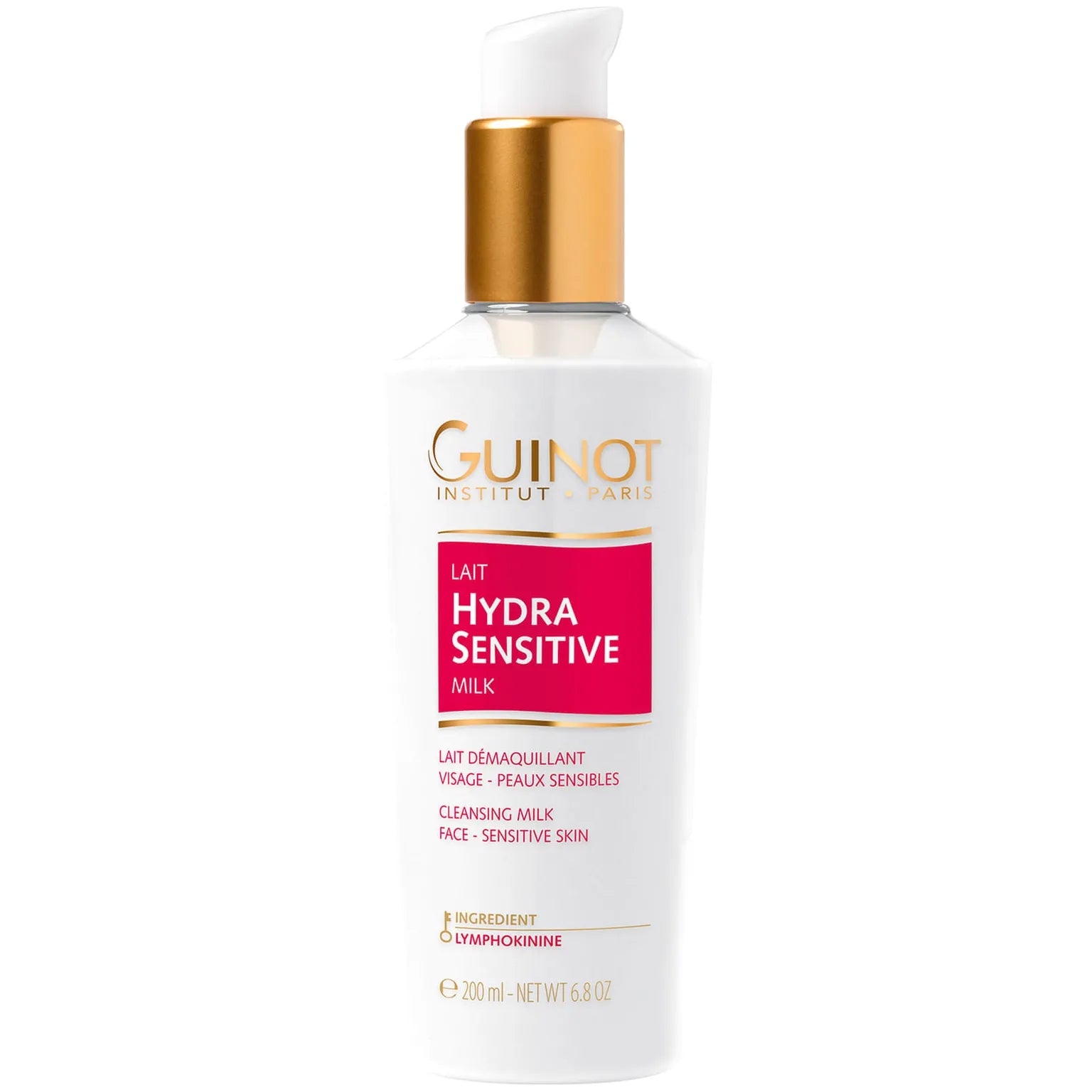 Guinot Leche Hydra Sensitive – Desmaquillante Calmante para Piel Sensible