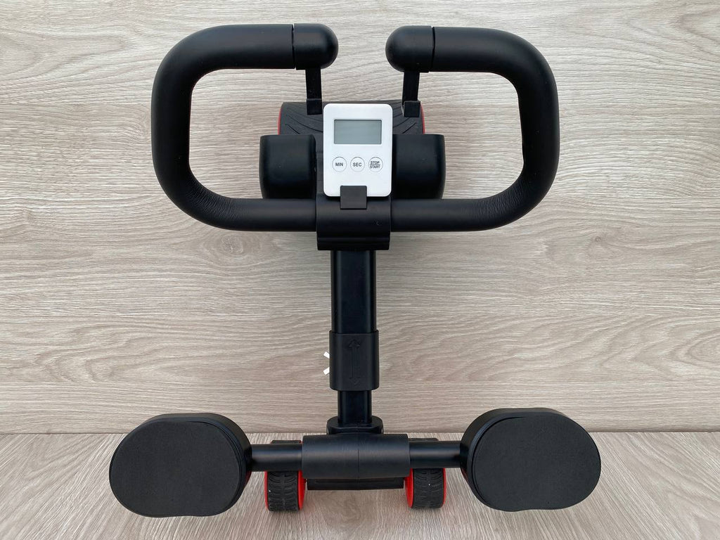 Rueda Abdominal con Temporizador y Rebote Automático