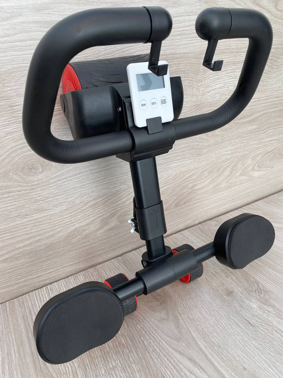 Rueda Abdominal con Temporizador y Rebote Automático