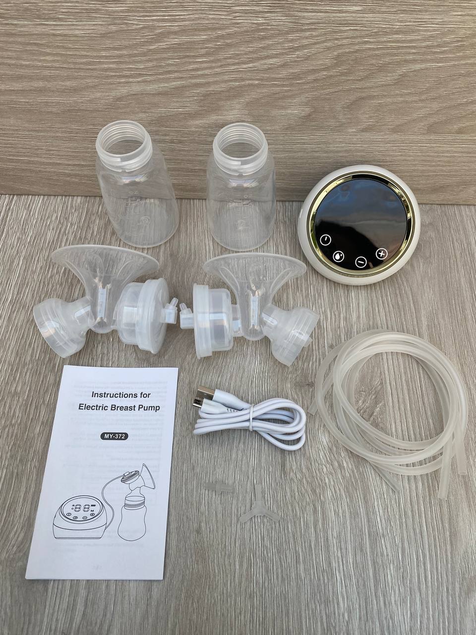 Extractor de Leche Materna Digital Doble | Pantalla Táctil y USB
