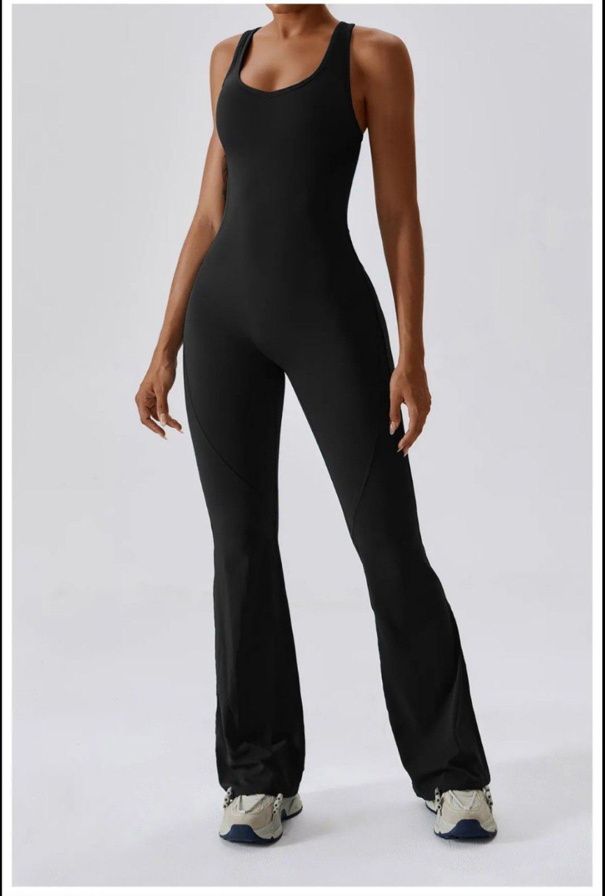 Enterizo Culotte Bota Campana con Realce