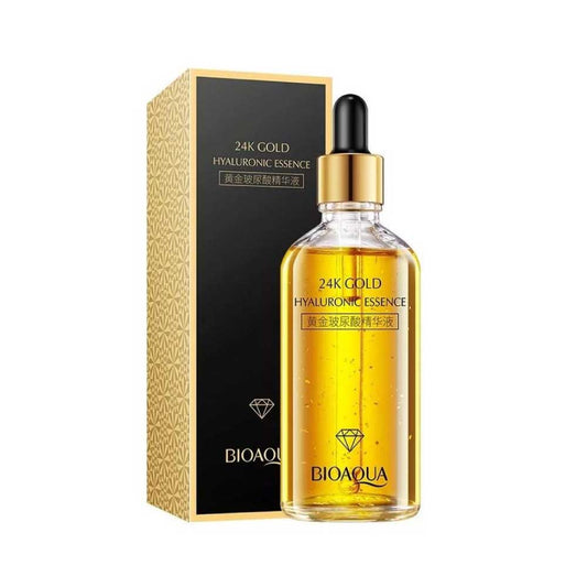 Serum Bioaqua 24K con Ácido Hialurónico y Oro: Hidratación y Anti-Envejecimiento